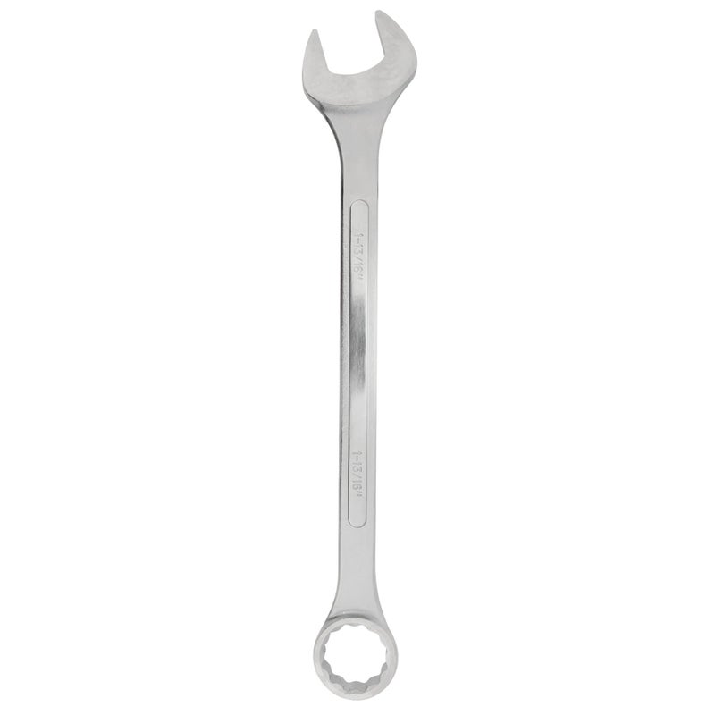 Performance Tool W379B 1-13/16 inch Jumbo Combination Wrench, Drop-Forged Chrome Alloy Steel, Satin Chrome Finish, Rounded Box End - Image 2